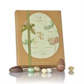 Påske Kalender m/Marcipanæg, choko. dragéæg & fyldt folieæg 192 g FORUDBESTIL NU